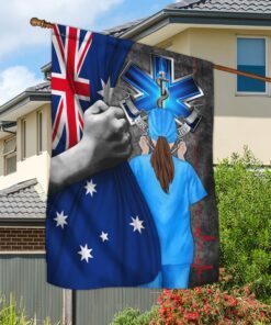 australian nurses care banner flag mbh171f 6863