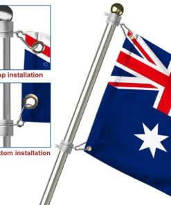 australian poppy flag anzac day aussie grommet flag trv1898gf 4396