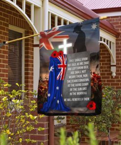 Australian Remembrance Day Flag We Will Remember MBH144Fv1