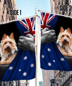 australian terrier dog lover australian grommet flag trl1663gfv8 1691