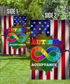 autism acceptance american flag 6953