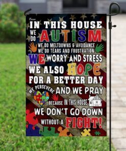autism awareness. in this house we do flag 3541