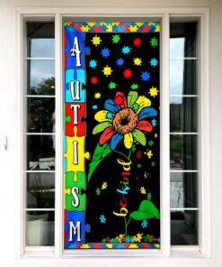 autism awareness door cover happy house ntb160d 1889
