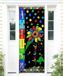 Autism Awareness Door Cover  Happy House NTB160D