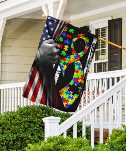 autism awareness flag 1067