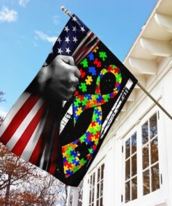 autism awareness flag 1342
