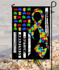 autism awareness flag 3069
