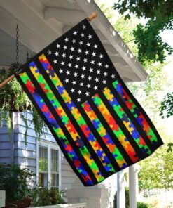 autism awareness flag 3381
