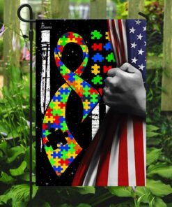 autism awareness flag 3459