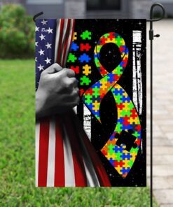 autism awareness flag 4477