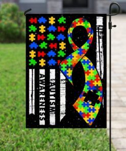 autism awareness flag 5622