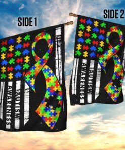 autism awareness flag 6643
