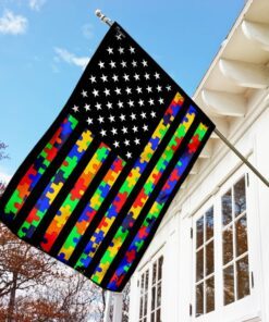 autism awareness flag 7092