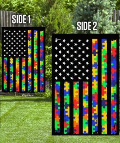 autism awareness flag 8248