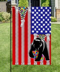 autism awareness flag hug bear ntb561f 2510