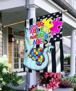 Autism Awareness Flag Love Hug NNT439Fv1