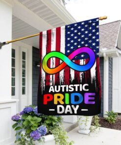 Autism Flag Autistic Pride Day BNN26F
