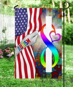 autism rights movement flag. autism acceptance flag mln01f 6060