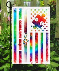 autism tie dye flag 2524