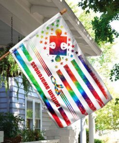 autism tie dye flag 4357