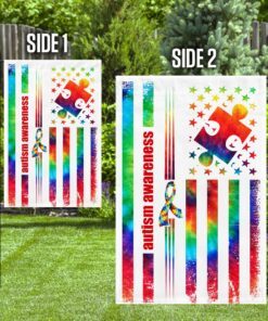 autism tie dye flag 6736