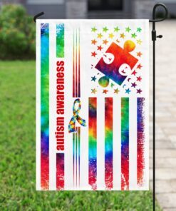 autism tie dye flag 7779