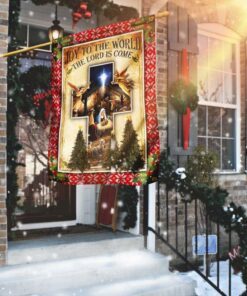 Baby Jesus Christmas Flagwix™ Joy To The World The Lord Is Come Flag
