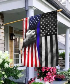 Back The Blue. The Thin Blue Line Flag