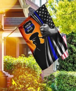 back the blue flag 1361