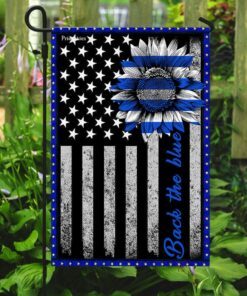 back the blue flag 2344