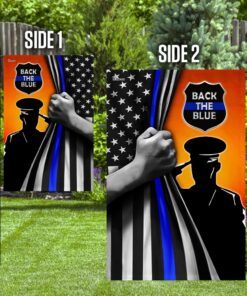 back the blue flag 3147
