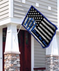 back the blue flag 3327