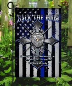 back the blue flag 3722