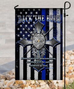 back the blue flag 4943