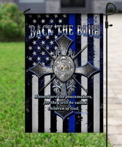 back the blue flag 6118