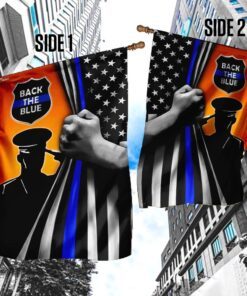 back the blue flag 6926