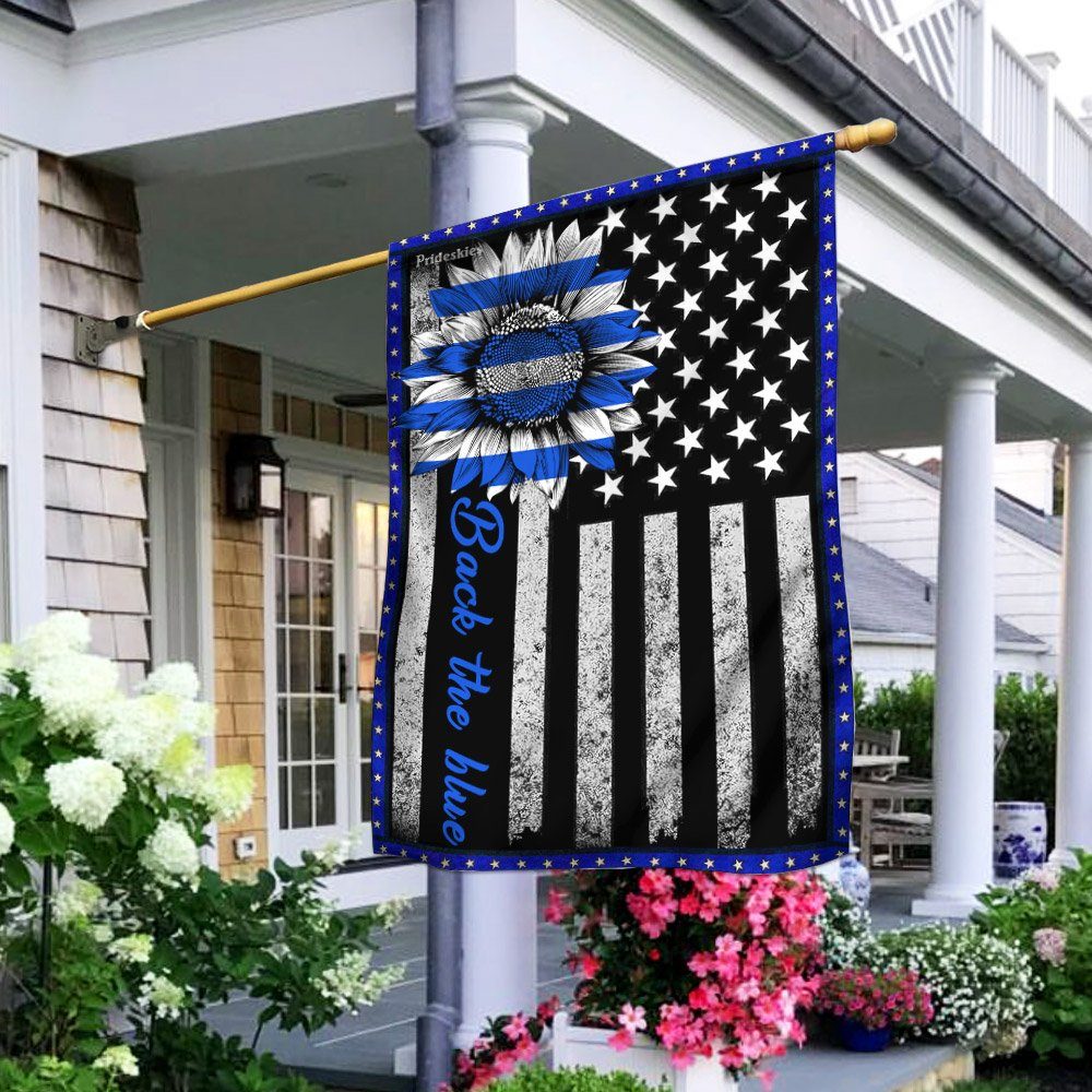 Back the Blue Flag