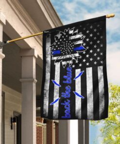 Back The Blue Police Flag