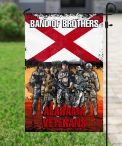 band of brothers alabama veterans flag 5403