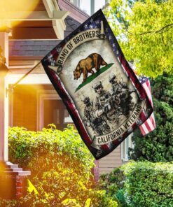 Band Of Brothers California Veterans Flag