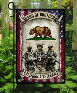 band of brothers california veterans flag 8263