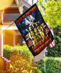 band of brothers louisiana firefighters flag 2822