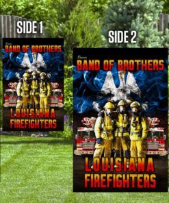 band of brothers louisiana firefighters flag 5431