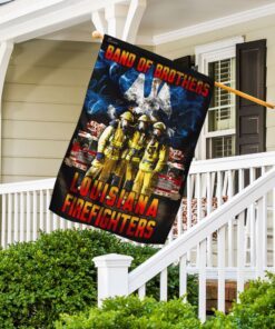 band of brothers louisiana firefighters flag 6900