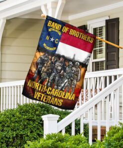 band of brothers north carolina veterans flag 6762