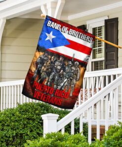 band of brothers puerto rico veterans flag 4469
