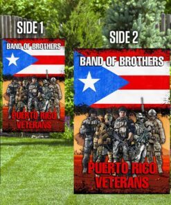band of brothers puerto rico veterans flag 5626