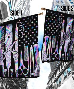 barber, hairdresser, and hair stylist flag 5224