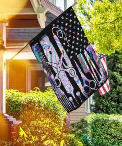 barber, hairdresser, and hair stylist flag 6070