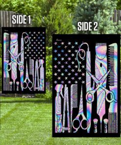 barber, hairdresser, and hair stylist flag 8567